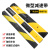 橡胶减速带迷你型减速垄小型减速板10cm宽度黄色标线斜坡踏板 1000*150*30MM橡胶黄条（单槽）