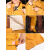 牛皮焊工工作服防烫皮衣耐高温大码防护防阻燃隔热焊接皮裤耐烫 黄色有内衬全皮上衣 L