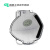 LISM德国3220 N95活性炭口罩 装修防尘 PM2.5防护 FFP2防雾霾带呼吸阀 3210防尘防霾用5只