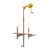 安装空调外机吊装神器吊架3/5匹手摇起重支架升降吊机专用工具 1-5P支架+10米手摇绞盘