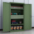 天旦重型工具柜TD-J1088车间收纳柜汽修工具储物柜二抽三层板绿色