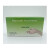 COFLYEE 一次性PVC揉面粉手套基无粉烘焙专用洗碗防水 绿色英文彩盒100只装*XL*透明*24cm*3.
