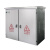 不锈钢户外综合多功能补偿柜电容柜进出线农网柜变压器配电箱 白色