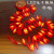 电子鞭炮开业庆典新年春节装饰炮竹彩灯led电子鞭炮串灯带响过年 (92个灯头)1米红色鞭炮