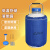 幕山络 液氮存储罐30升50mm口径小型便携式冷冻低温桶生物容器桶 YDS-30-50