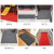 地毯塑料丝圈垫子 长2.76米*宽1.55米 定制LOGO 单位：张定制 丝圈-灰色 定制 3天