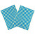 冰禹 彩色不干胶圆点标签贴纸 圆形分类记号贴 10mm蓝色2包(2475贴/包) BYH-257