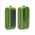 小型户外应急手摇充电器大功率手动发电机太阳能充电宝便携式 8000毫安炫绿