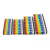 海斯迪克 HKT-48 卡扣式彩色数字号码管 电线网线数字编号标签卡扣线标套管 6平方彩色数字0-9各一条(1套)