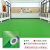 绿色PVC地板革商用水泥地面直接铺加厚耐磨工厂塑胶地垫地贴 翠绿色12mm工程革 1件=10平方