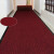 庄太太 酒红色0.6*0.9m 商用PVC双条纹复合胶底地毯防滑可裁剪ZTT-9044