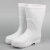 EVA白色食品卫生靴加绒食堂厨房工厂专用雨靴防滑耐油高筒棉水鞋 常规款：白色EVA高帮(不加棉) 36