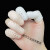 硅胶手指保护套防干裂保湿手指套受伤手指防磨手指防痛防摩擦透气 白色透气孔款5只5指通用