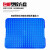 定制塑料方盘浅盘塑胶托盘长方形周转箱盒子方盆分类零件盒物料收 3号方盘560*375*78mm蓝色