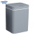 金诗洛 K433 智能垃圾桶 自动感应开盖塑料垃圾桶内置垃圾抽袋盒 灰色大号16L电池款