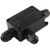 IP66防水接线盒黑色UV接线盒G100-2P/3P电源控制接线盒 G100-3P