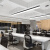 D长条灯现代简约办公室创意吊灯个性商业照明工程定制 提示有黑框白框棕色框选择