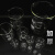 玻璃量杯带刻度耐高温可加热实验室透明玻璃烧杯10/25/50/100/200/500/1000ml毫 10ml