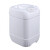 尚留鑫 塑料桶堆码桶储水桶10L废液桶带盖密封方桶 乳白色