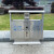 迪恩斯（DEANS）不锈钢垃圾桶两分类垃圾桶户外环卫垃圾箱大号商用室外小区街道果皮箱D-126