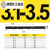 精选好货SUS苏氏钻头0.6 0.7 0.8 0.9-13mm不锈钢直柄麻花钻头咀 3.1-.3.5(备注规格)