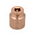 维度 铍青铜防爆风动套筒头（C=1-1/2） 85mm BE110A-85