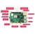 丢石头 树莓派4b Raspberry Pi 4 树莓派 ARM开发板 树莓派配件 Python编程 2GB 单独主板 1盒