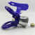 固瑞克瓦格纳国产高压无气喷涂机喷嘴喷头鸭嘴座护套垫片喷枪配件 黑铜芯座+紫色喷嘴
