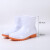 佳护白色雨鞋食品厂专用卫生靴女防滑中高筒雨靴食堂厨房工作水鞋 高度16cm左右：白色（牛筋底-不加棉） 40