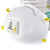 3M 8511CN口罩 N95非油性颗粒物防护口罩 带呼吸阀口罩10个/盒