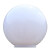 球形中华路灯灯罩螺口卡口亚克力柱子柱头圆球围墙户外防水外壳 (不发黄加厚)直径40螺口14CM
