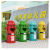 幼儿园卡通垃圾桶大号儿童户外消防栓创意分类公园果皮箱带盖商用 黑色小号88cm