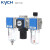 凯宇气动 KYCH 气动油水分离器GC200/300/400三联过滤器+油雾器（可定制） GC300 02;1/4