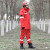 谋福（CNMF）255 红色冬季救援棉服 户外抢险防水透气应急服装 搜救消防反光衣（冬季救援棉服L码）