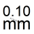 漆包线QZ-2/130 漆包圆铜线纯.铜漆包线 电磁线变压器柒包线包 米白色 0.10mm(500克)
