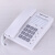 中诺宝泰尔酒店电话K042宾馆客房电话机无显示有线座机可定制LOGO G035白色带显示前台座机
