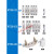 适用导轨式熔断器底座RT28-32X陶瓷16熔芯10*38保险丝座1P/2P/3P 20A熔芯RT28-32(RO15) 10只