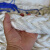 立采 高强度船用缆绳八股丙纶涤纶尼龙高分子绳 船用缆绳 40mm 50米起售1米价 