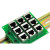 适用于定制定制RJ45插座网口水晶头座8P8C网线接口带灯带屏蔽议价 HL-RJ45-05 四通