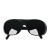 烧电焊眼镜焊工专用防护平光墨镜透明氩弧二保焊防强光打眼护目镜 黑色10个+灰色10个