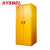 SYSBEL 西斯贝尔  WA930450Y 应急物资柜紧急器材柜安全柜无视窗PPE柜 45Gal 黄色 1台装
