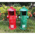 消防栓造型垃圾桶时尚美式铁艺酒吧收纳箱户外垃圾桶果皮箱 红色小