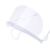 思创 防飞沫防飞溅口罩 标准防尘口罩10只/盒 透明