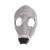 普达 自吸过滤式防毒面具 化学化工喷漆全面罩 防酸性气体套装 MJ-4001+P-E-2过滤罐