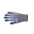 星宇 XINGYU L6501 13针5级HPPE乳胶压纹防割手套蓝色L码 12副装