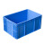 塑料周转箱加厚零件盒长方形盒子物料盒配件箱螺丝五金工具盒胶框 4322箱：400*300*230mm（蓝）特厚