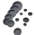 远扬电气 CNYY 橡胶单面护套圈50mm（100只）环保防尘密封圈出线孔保护套