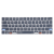 美克杰 macbook pro14键盘膜快捷键苹果A2442mac pro16A2485笔记本保护膜 硅胶Mac快捷膜 + 蓝光润眼钢化膜 20款 Air 13.3（M1通用）