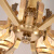 沙尔克（SHAERKE） 新中式全铜大吊灯别墅客厅灯三层复式工程酒店楼梯四层中空灯具 双层8+4头