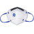 霍尼韦尔（Honeywell）口罩 H950V-B10靓呼吸男萌宠版 10只/盒蓝色 防尘防颗粒物防雾霾